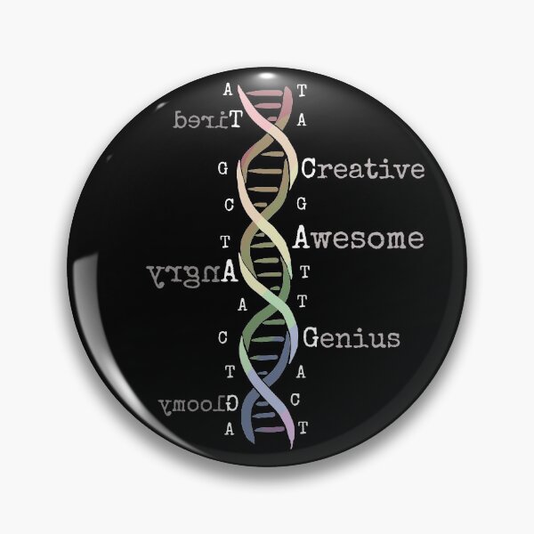 Item preview, Rainbow DNA - Awesome Genome Funny Science Birthday Gift designed and sold by SecretDicer.