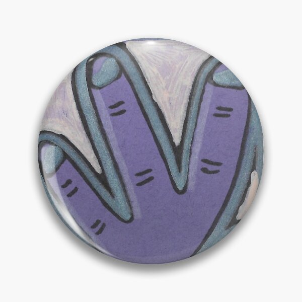Item preview, Purple Hand with Blue Nails designed and sold by JaySnellingArt.