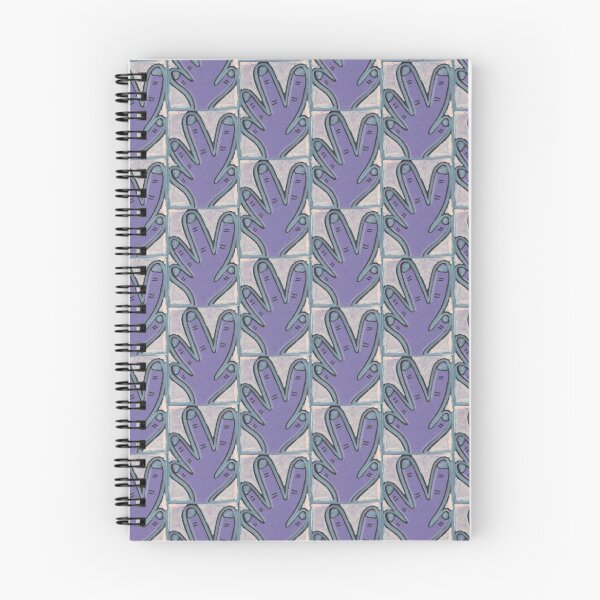 Item preview, Purple Hand with Blue Nails designed and sold by JaySnellingArt.