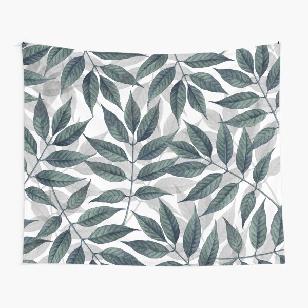 Modern autumn leaves image Tapestry