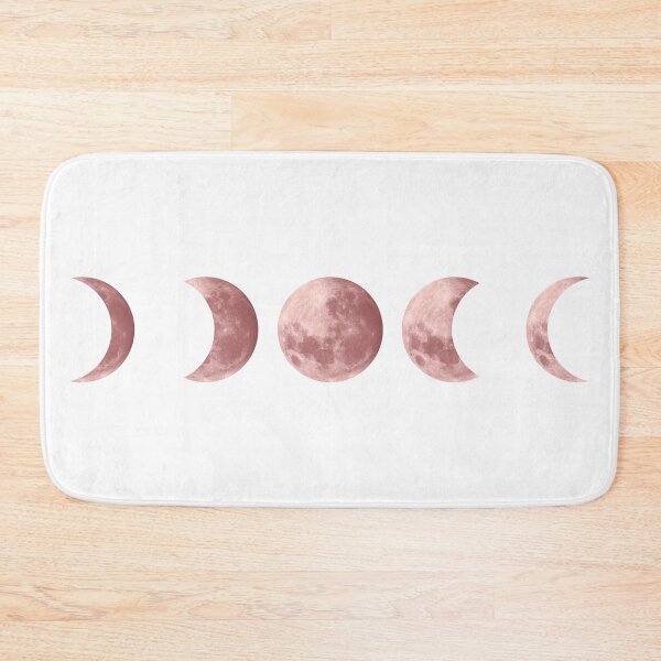 Item preview, Rose golden coloured moon phases designed and sold by felinefeelings.