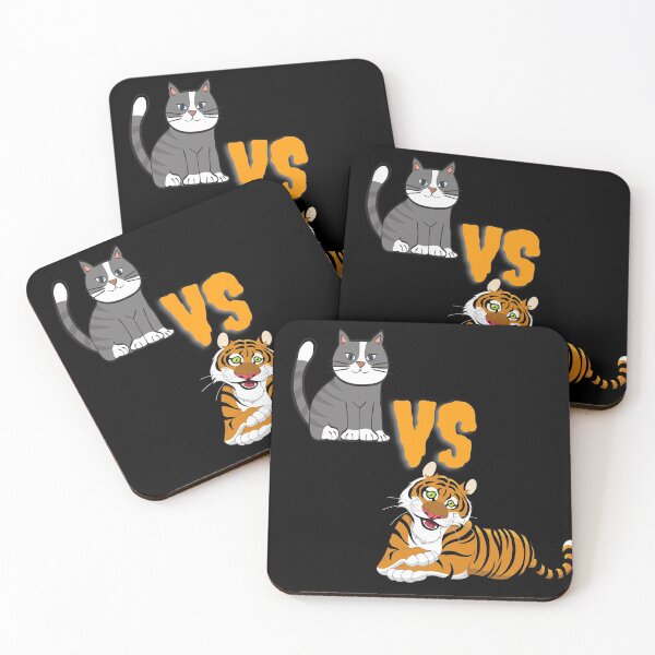 Item preview, Cat Vs Tiger designed and sold by Pirlogea Alecs.