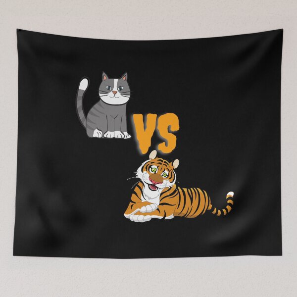 Item preview, Cat Vs Tiger designed and sold by Pirlogea Alecs.