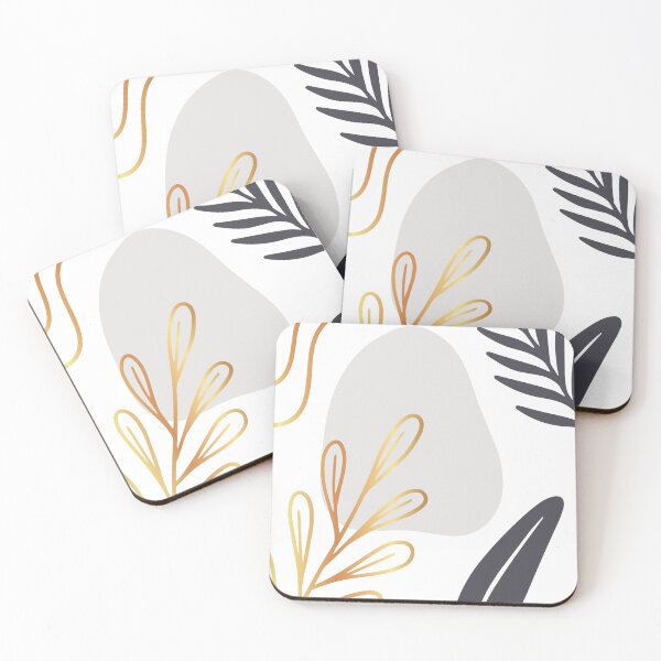 Item preview, Golden & Black Leafs designed and sold by Qudor.
