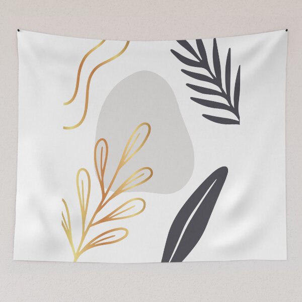 Item preview, Golden & Black Leafs designed and sold by Qudor.