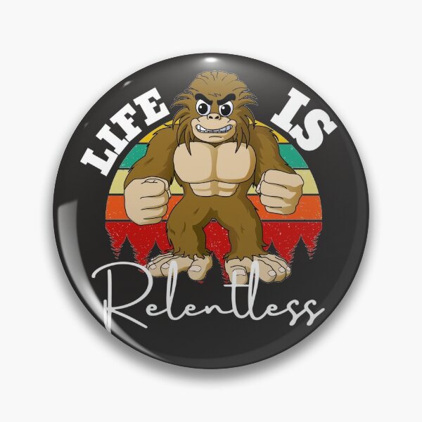 Item preview, Life is Relentless (Angry Gori) designed and sold by UnboundFull.