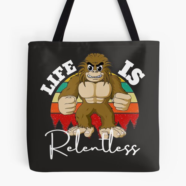Item preview, Life is Relentless (Angry Gori) designed and sold by UnboundFull.