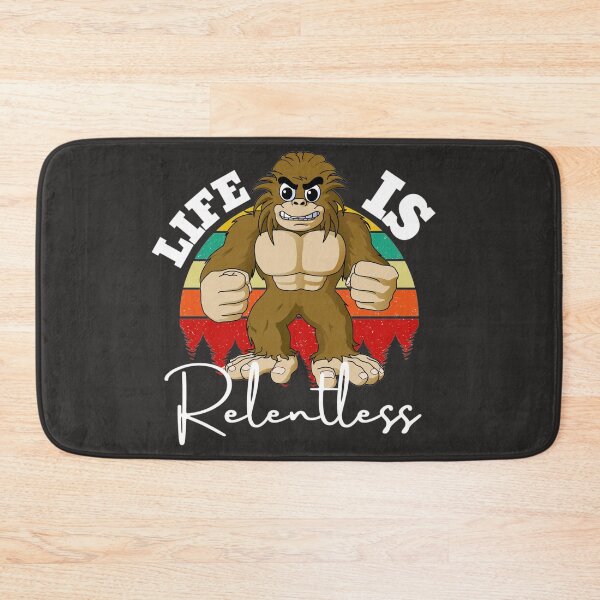 Item preview, Life is Relentless (Angry Gori) designed and sold by UnboundFull.