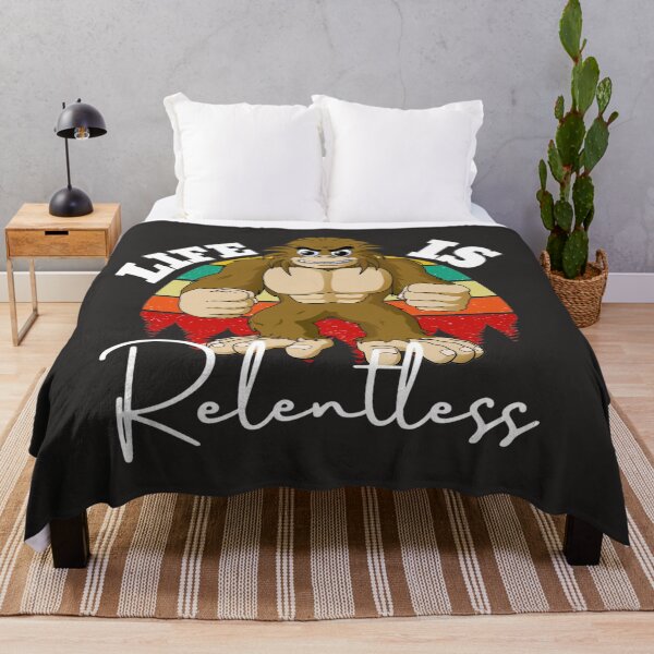 Item preview, Life is Relentless (Angry Gori) designed and sold by UnboundFull.
