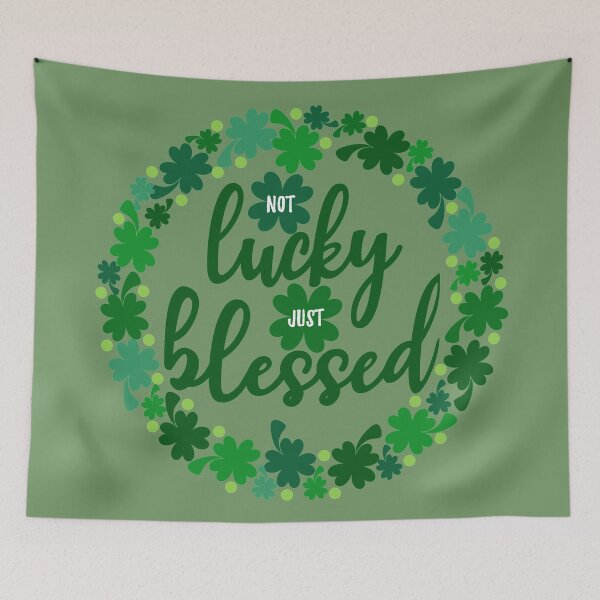 Item preview, NOT LUCKY JUST BLESSED AND LUCKY CLOVERS designed and sold by Cr1sV.