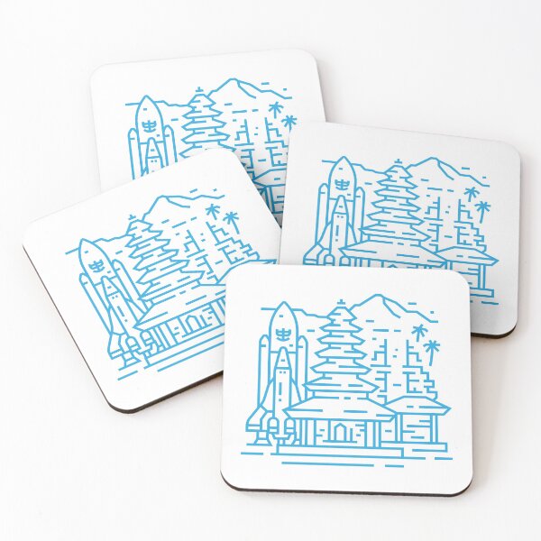 Item preview, Bali tropical Utopia in near future is filled with rocket scientists and spiritual seekers   designed and sold by extradapper.