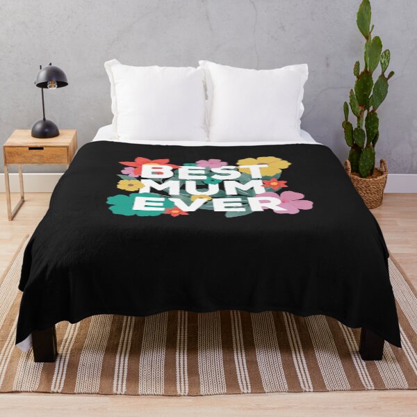 Item preview, Floral Best Mum Ever designed and sold by Positivet21.