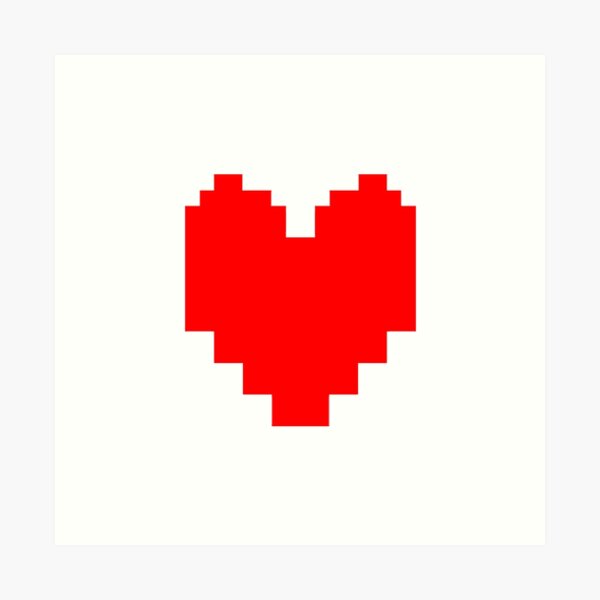 Item preview, Undertale Heart designed and sold by trusl.