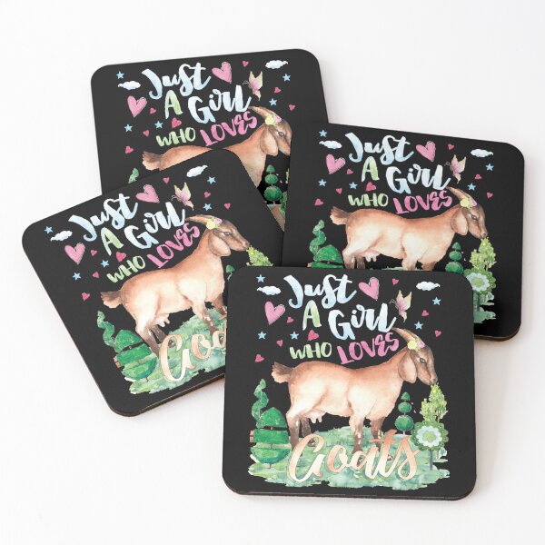 Item preview, Female Crazy Goat Lady Shirt - Just A Girl Who Loves Goats Gifts designed and sold by Cheap Women's Shirts.