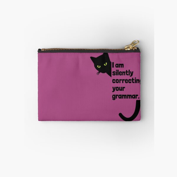 Item preview, Judgmental Cat Silently Correcting Your Grammar designed and sold by Happy Puppy Print On Demand.