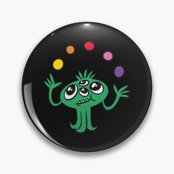 Item preview, Cute juggling monster designed and sold by DerSenat.