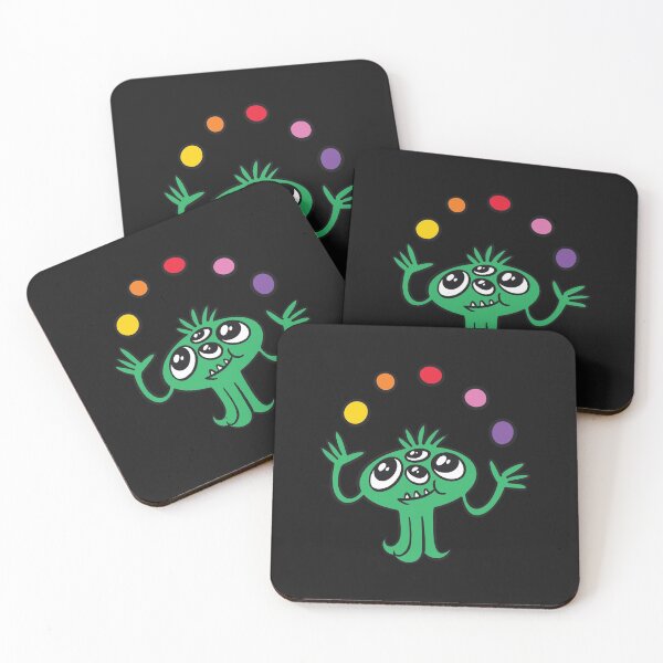 Item preview, Cute juggling monster designed and sold by DerSenat.