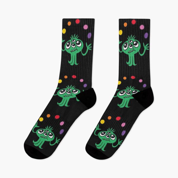 Item preview, Cute juggling monster designed and sold by DerSenat.