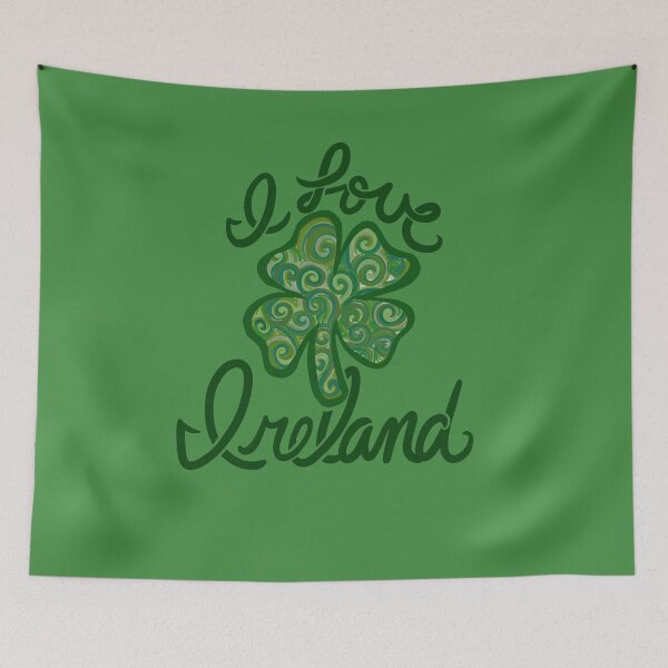 Artikelvorschau, I love Ireland entworfen und verkauft von FrictionMaxxing.