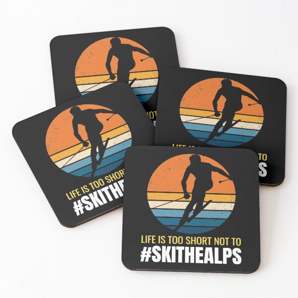 Item preview, Life Is Too Short Not To #SkyTheAlps designed and sold by grinta2021.