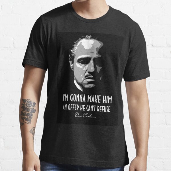 The Godfather - Don't Ever Take Sides Anyone Against Family" Essential T-Shirt for Sale by movie-shirts | Redbubble