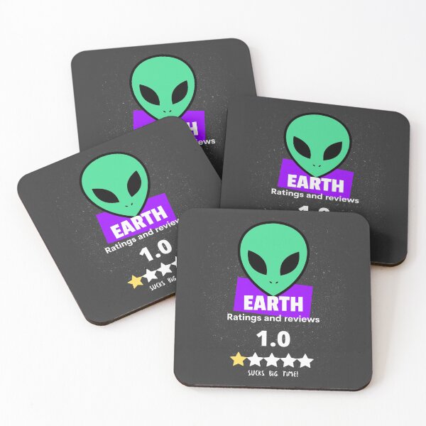Item preview, Alien - Earth Bad Rating  designed and sold by ChilledTaho.