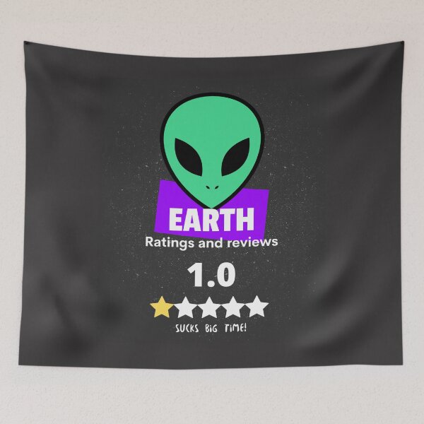 Item preview, Alien - Earth Bad Rating  designed and sold by ChilledTaho.