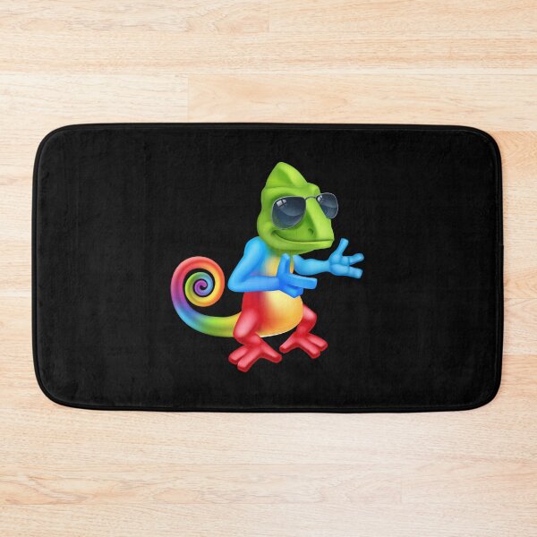 Item preview, cool chameleon lizard in shadis pointing at something designed and sold by lhousshop.