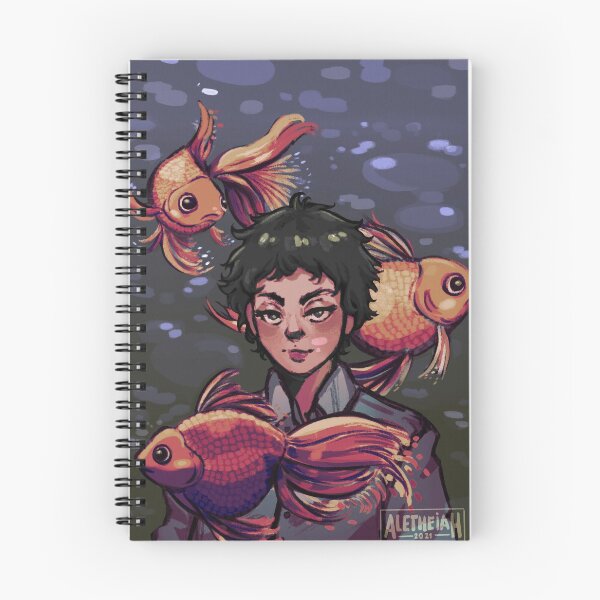 Item preview, Underwater Akaashi (redraw)  designed and sold by aletheiah.