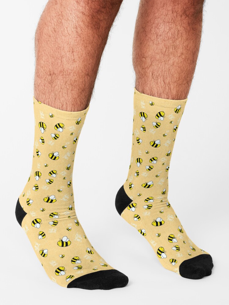 Discover Hello Bees - Yellow Socks