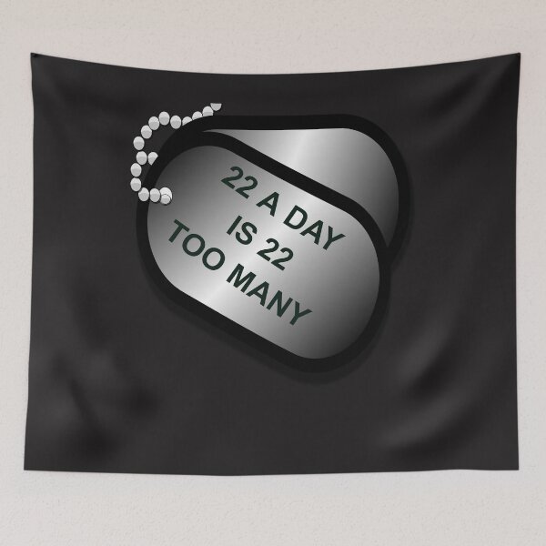 Item preview, Veteran Suicide PTSD Awareness designed and sold by TastySpace.