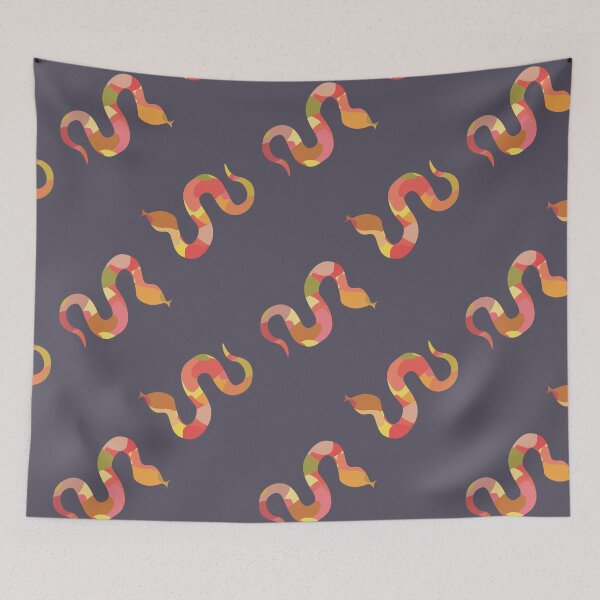 Item preview, Lunar Snake Pattern designed and sold by Lyngbjorn.