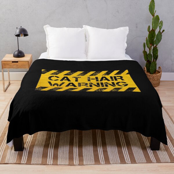 Item preview, Cat Hair Warning For Cat Loving People designed and sold by CAUTION SHOP.