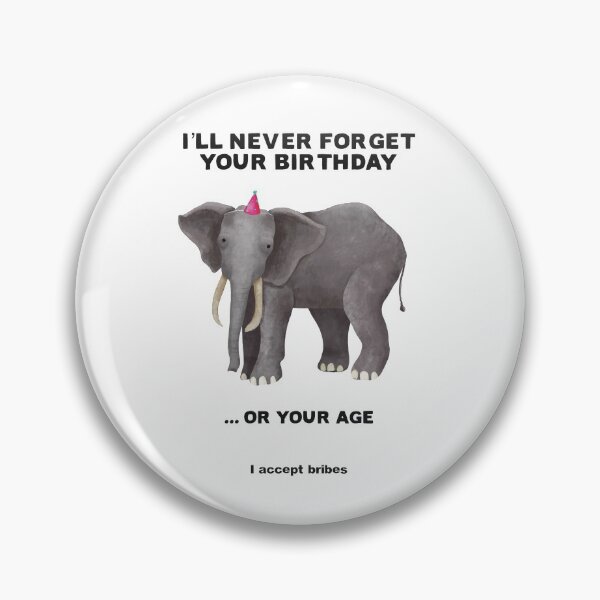 Item preview, I Never Forget designed and sold by flockadoodle.