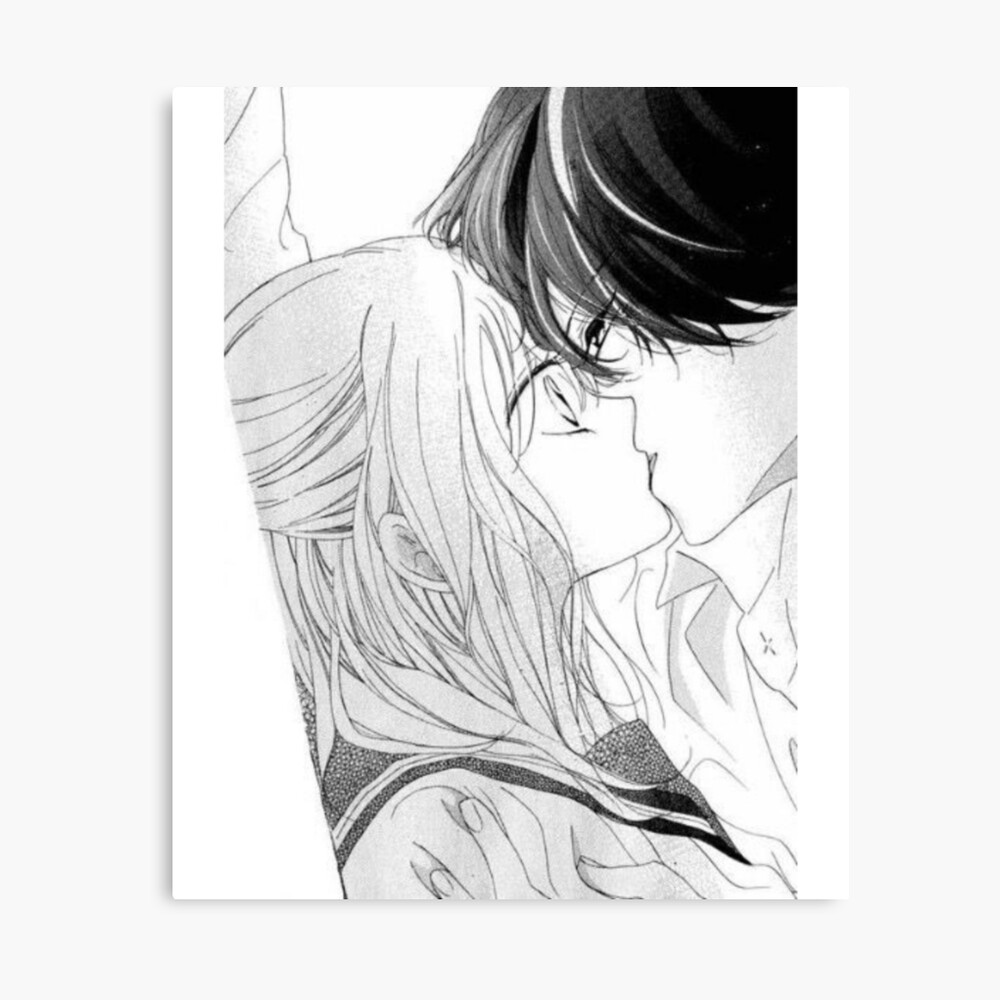 Anime manga  Anime couple kiss, Couple sketch, Cute anime couples