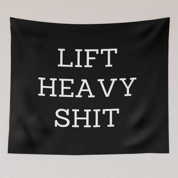 Item preview, Lift Heavy Shit designed and sold by JustAMillenial -.