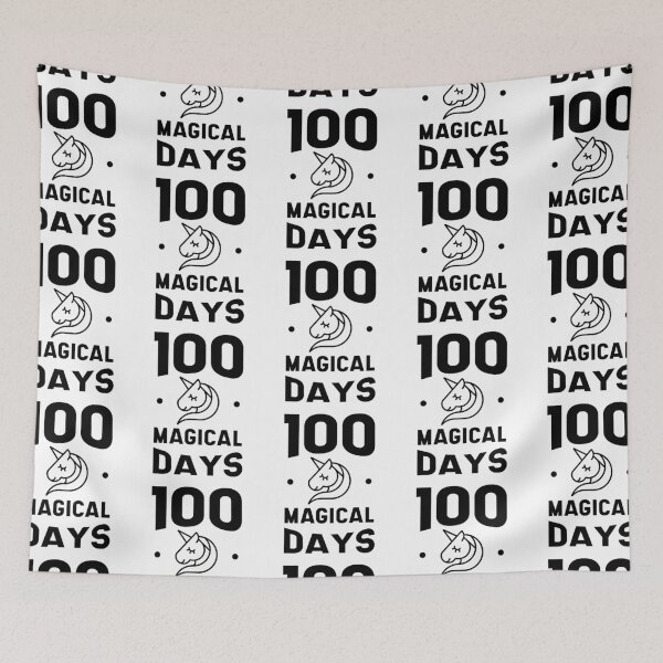 Item preview, 100th Day of School - Unicorn Teacher or Student designed and sold by DiogoCalheiros.