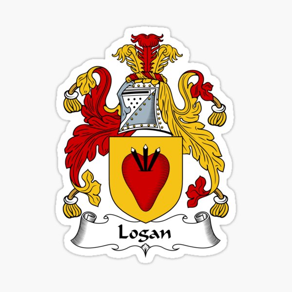 Item preview, Logan Coat of Arms / Logan Family Crest designed and sold by ScotlandForever.