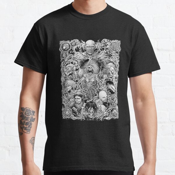 Shingeki no kyojin Camiseta clásica