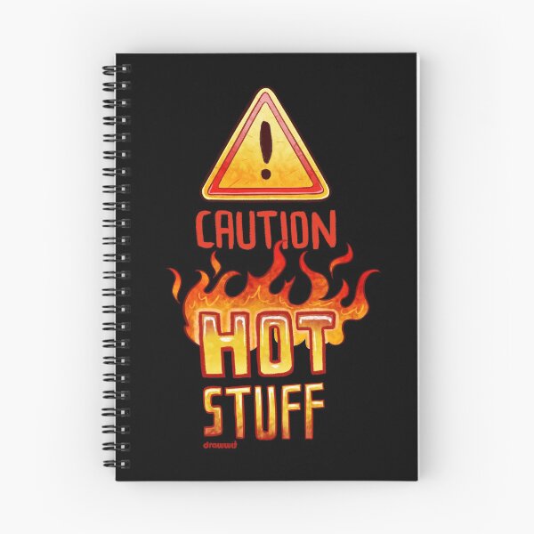 Item preview, CAUTION, HOT STUFF designed and sold by Drawwit.