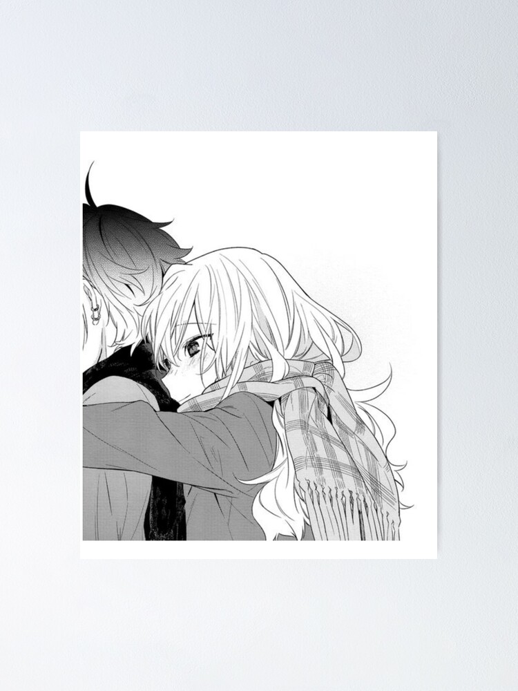 Download Anime Couple Hug Back Wallpaper | Wallpapers.com