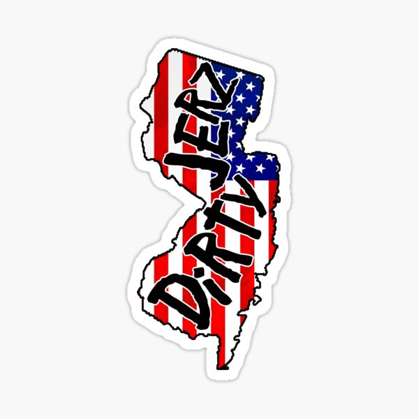 New Dirty Jerz Sticker