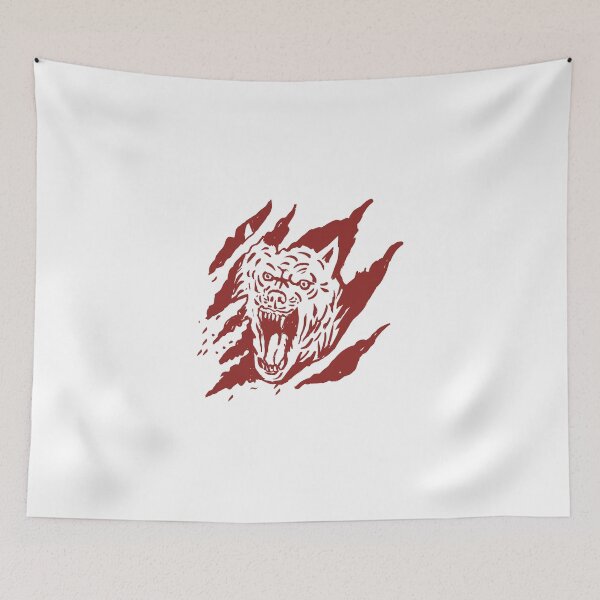Item preview, angry wolf designed and sold by lhousshop.