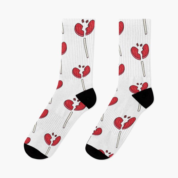 Artikelvorschau, Broken Heart Lollipop Candy Red entworfen und verkauft von rustydoodle.