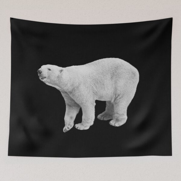 Item preview, Polar Bear - Giant Polar Bear - Cute Polar Bear designed and sold by BlueHatter.