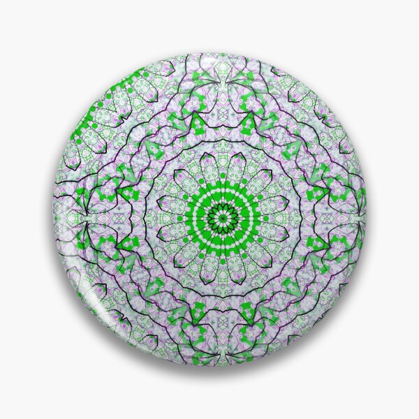 Item preview, Groupings of Circular Green Happenings Pattern  designed and sold by Geoff Treagus.