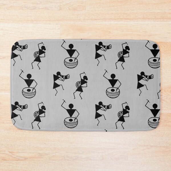Item preview, Warli Art musicians designed and sold by HariniArts.