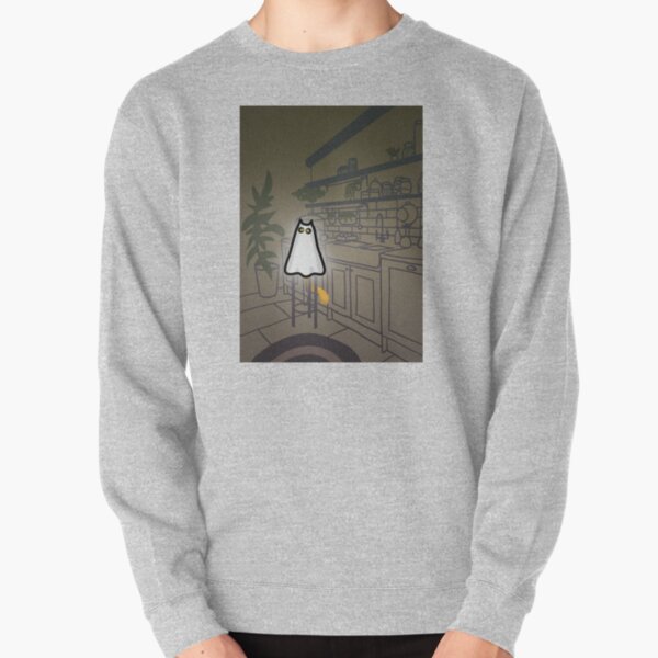 GHOST CAT Pullover Sweatshirt