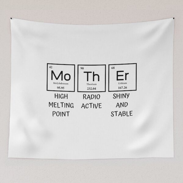Item preview, MOTHER Science design / Funny Chemistry Gift / Nerdy Mom Gift designed and sold by NerdyFancies.