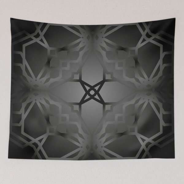 Item preview, Monochrome Geometric Pattern No.55 designed and sold by venella.